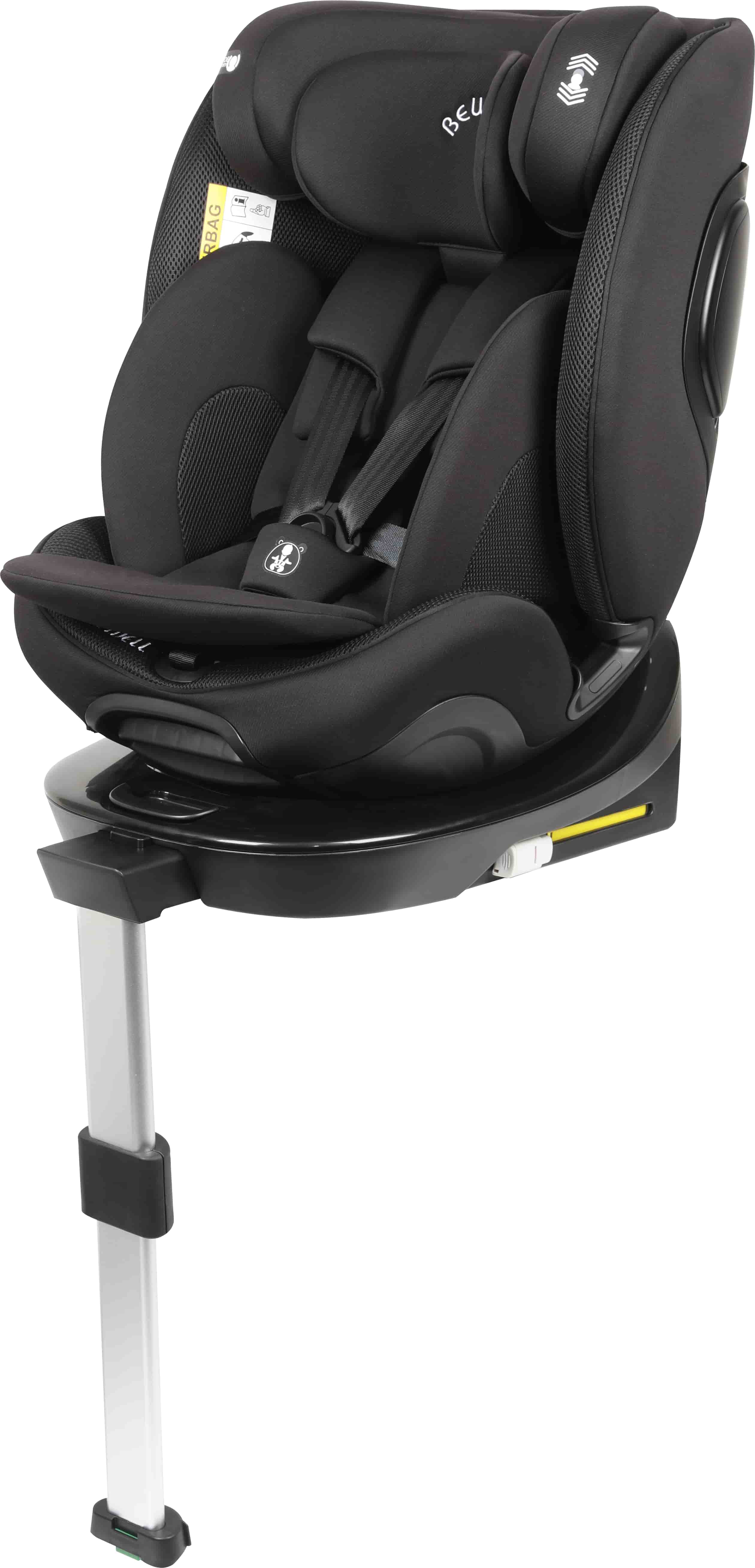 ISOFIX en steunpoot kinderautozitje voor baby 40-150 cm